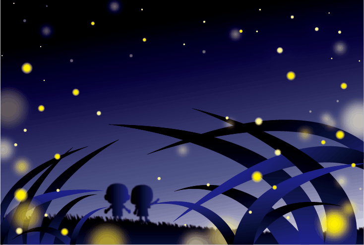 ほたるの夜