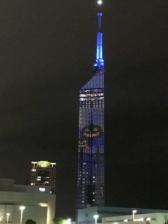 10月の福岡タワー