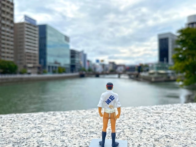 山笠と中州